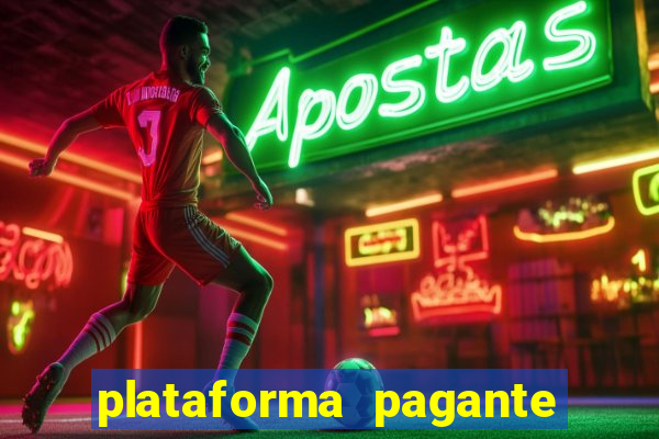 plataforma pagante fortune tiger